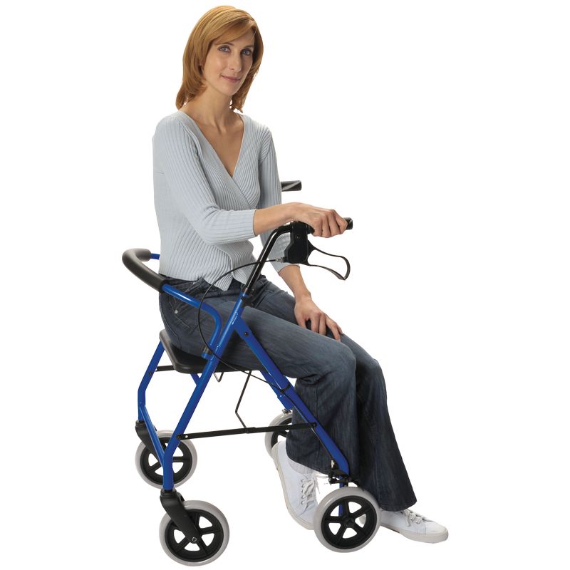 Rollator 4 Roues - Aluminium