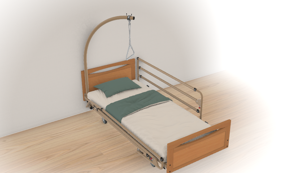 Lit Médical Standard - Location Hebdomadaire