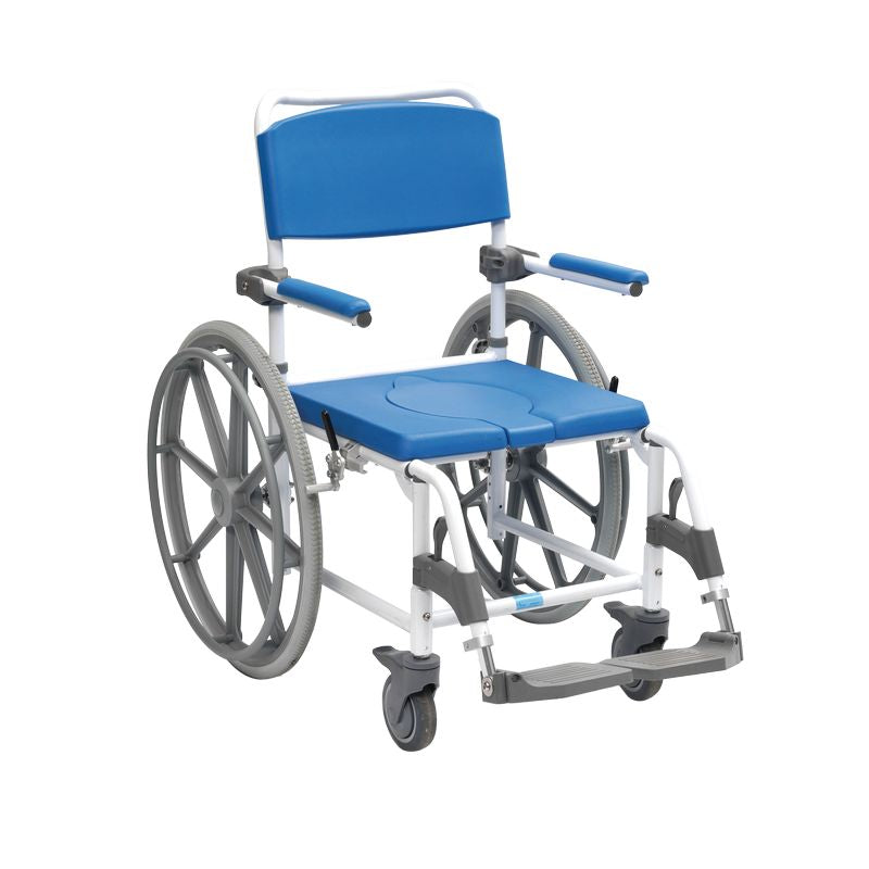 Fauteuil de Douche-WC XXL avec grandes roues - ASTON