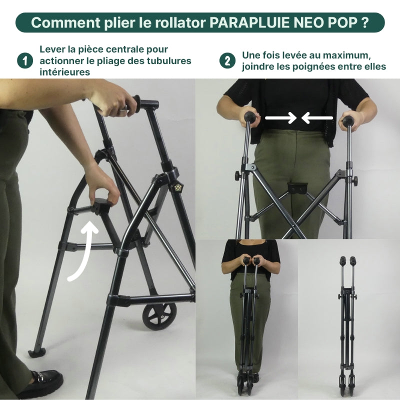 Rollator parapluie NEO POP