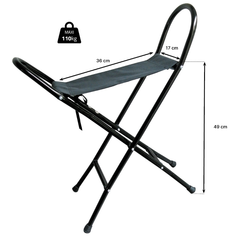 SIEGE EN TISSU PLIANT