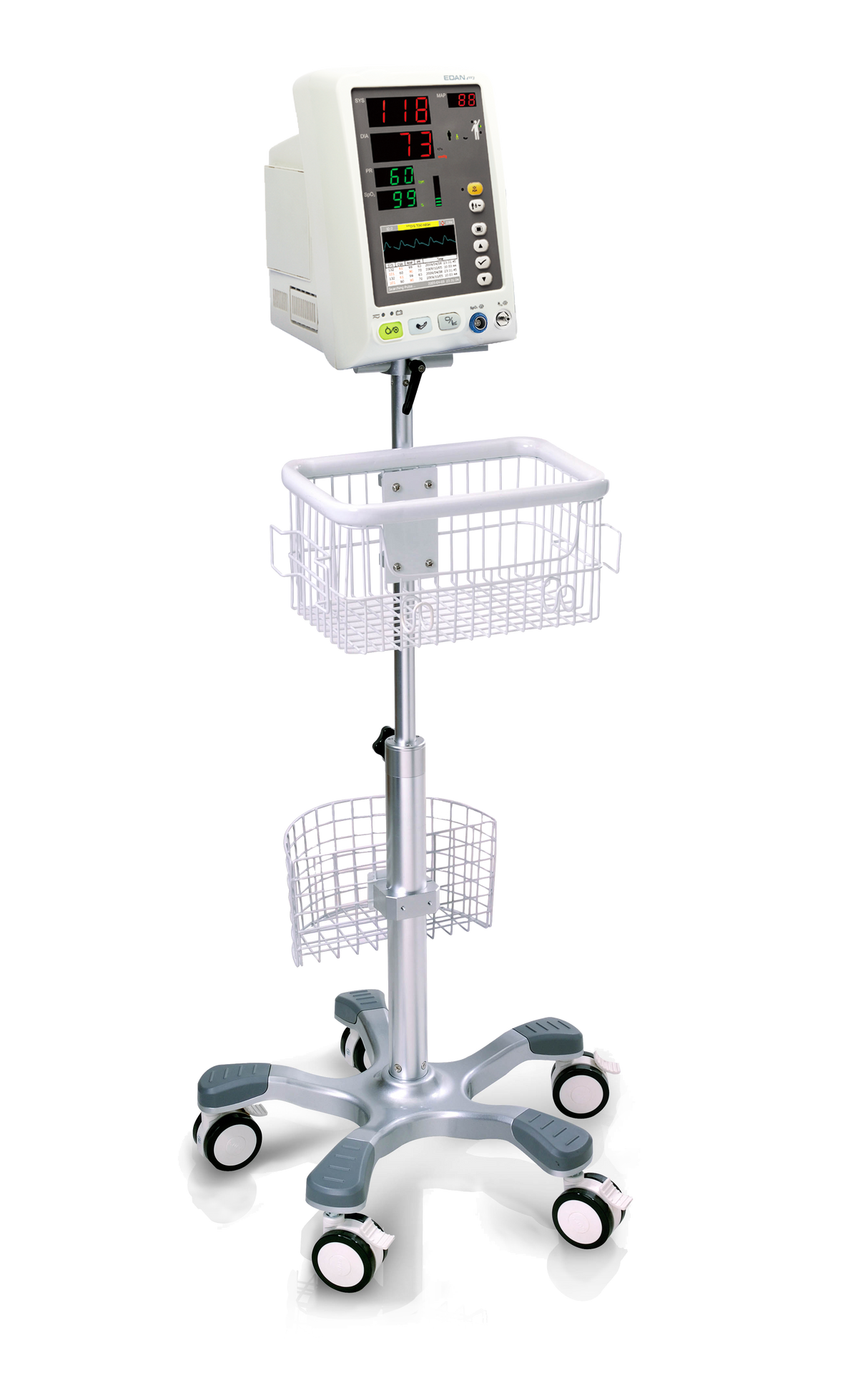 Pied à Roulettes pour Moniteur Edan M3A