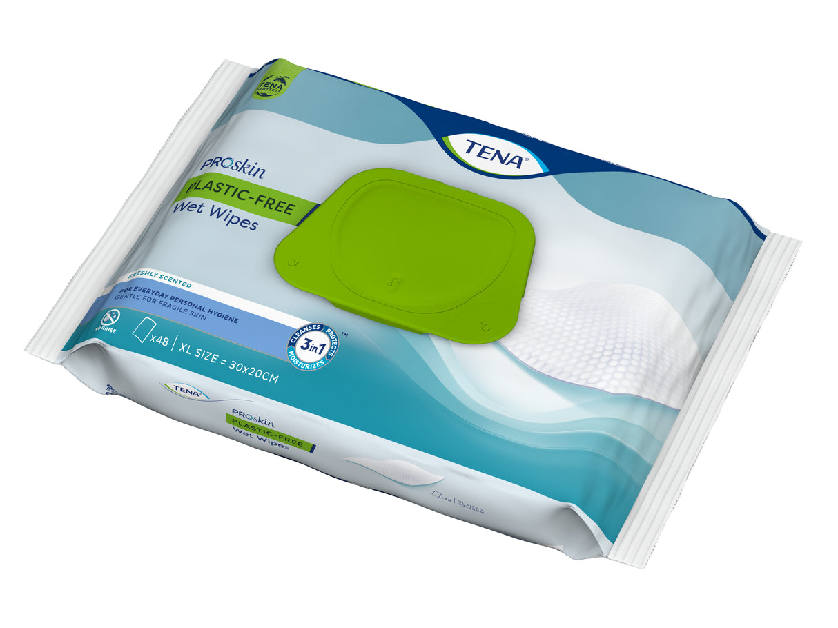 TENA Wet Wipe ProSkin - lingettes 3 en 1