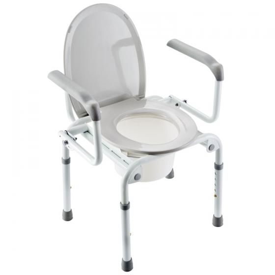 Chaise de toilette - Accoudoirs relevables - IZZO