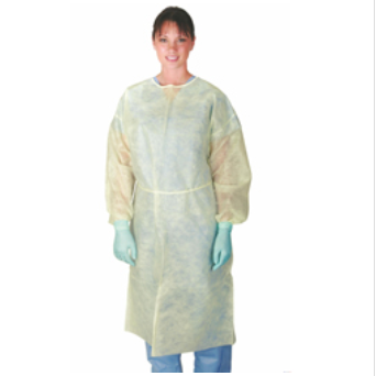 Blouse / Casaque d'isolation a lacet dans le dos x 10Dalayrac