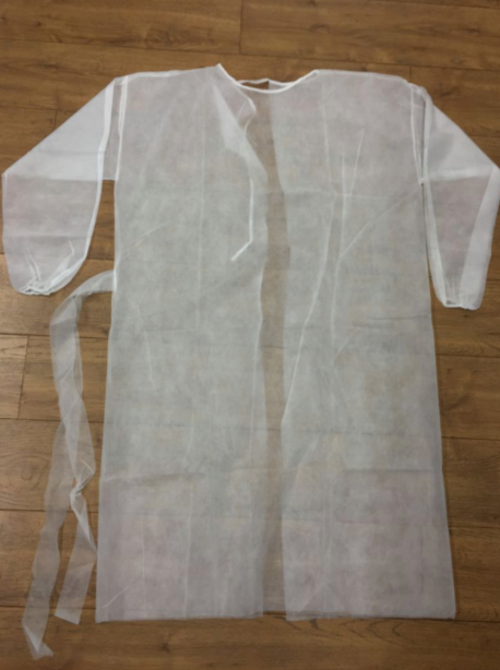 Blouse / Casaque d'isolation a lacet dans le dos x 10Dalayrac