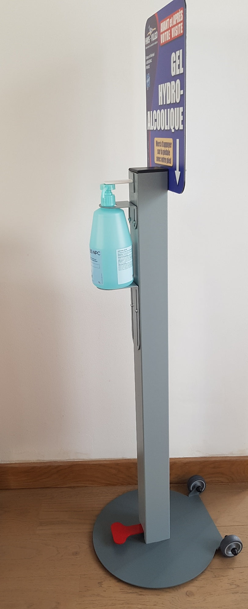 Distributeur de gel hydroalcoolique - à pédaleDalayrac