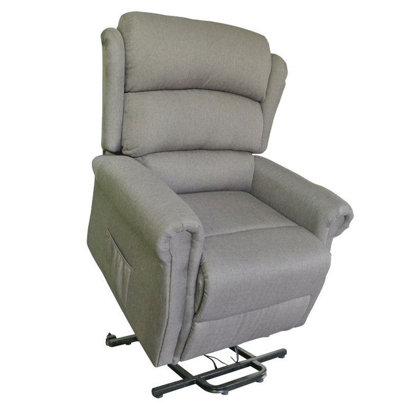 Fauteuil Releveur Renaissance 1 moteur - Tissu Gris