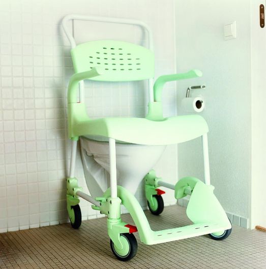 Chaise de douche Clean grandes roues - Tabouret et chaise de douche