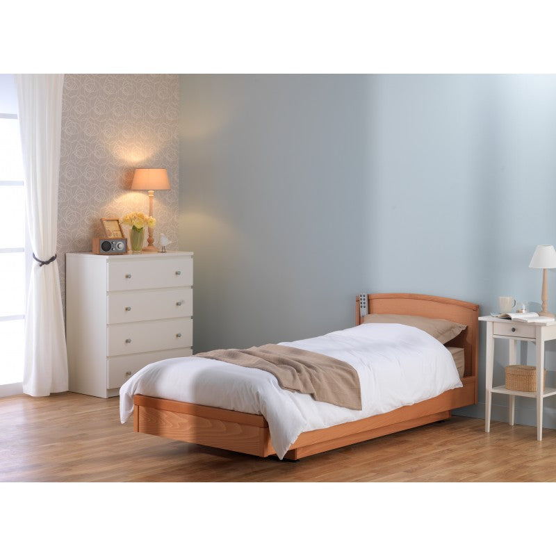 Lit releveur, lit médical Fortissimo-Gamme comfort -Releve Jambe electrique -120cm et potence incluse .lit medicalDalayrac