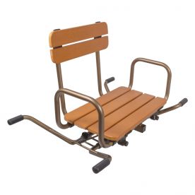 Siège pivotant de bain inspiration boisDalayrac