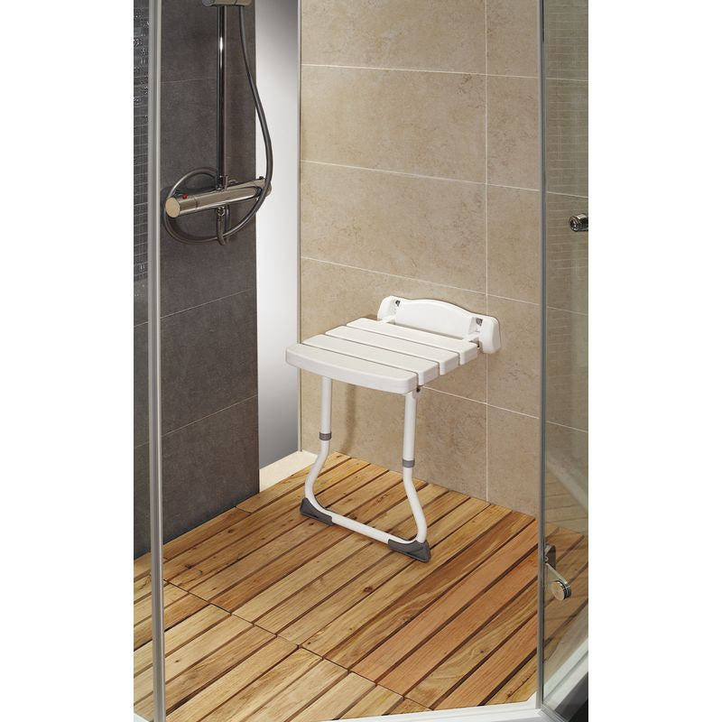 Strapontin de Douche avec Pieds - MAYOTTE