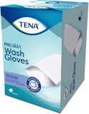 TENA Wash Gloves ProSkin non plastifiés - gants de toilette - carton de 6 boites de 200