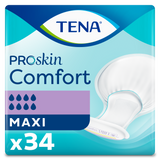 TENA Comfort ProSkin Maxi - couches anatomiques paquet de 28