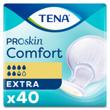 TENA Comfort ProSkin Extra - protections anatomiques - paquet de 40