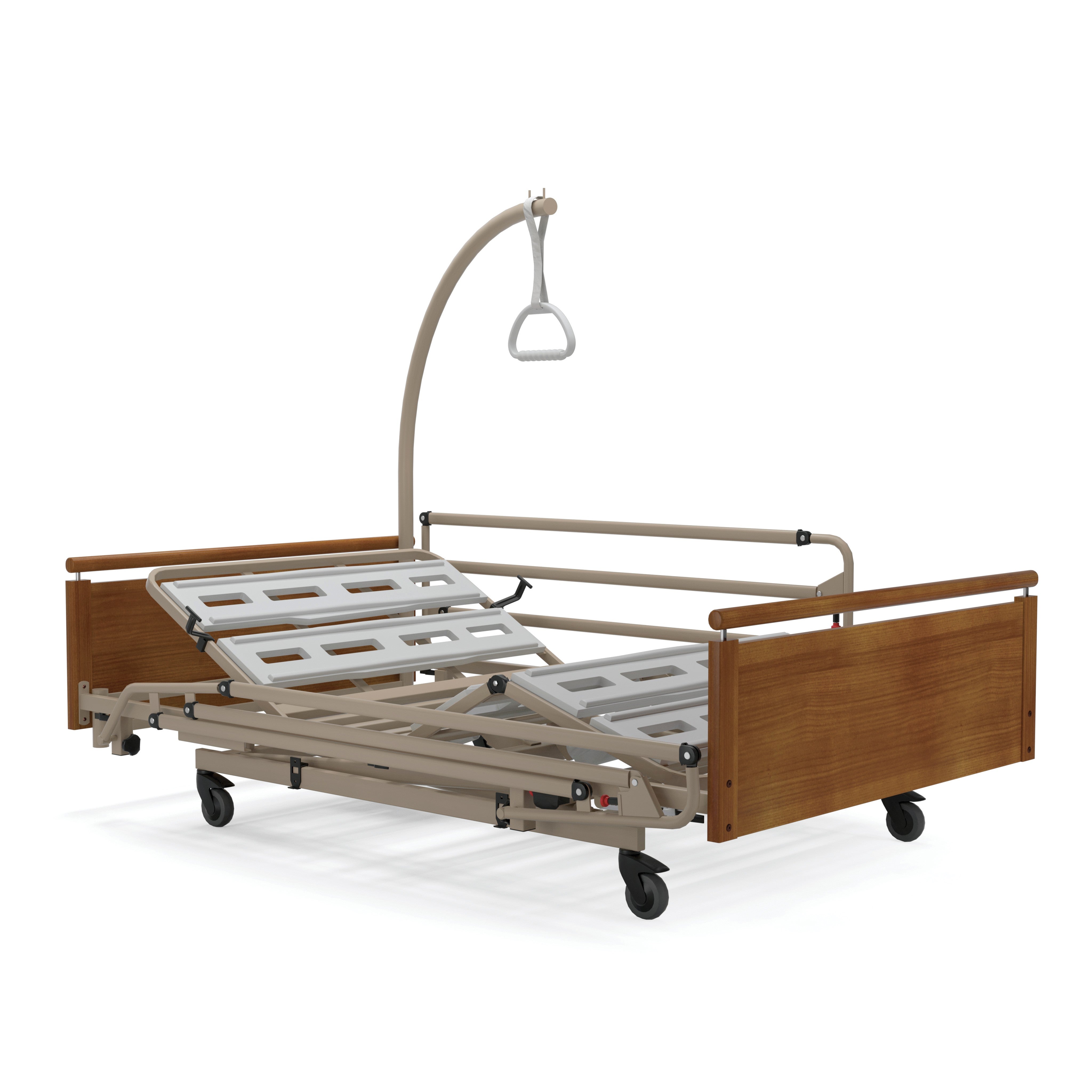 Lit Médicalisé En Acier Avec Matelas 90x200cm (occasion)