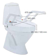 REHAUSSE WC  AQUATEC AT90000 COUVERCLE ACCOUDOIRS 100 MMDalayrac