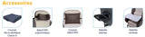 Fauteuil ELAN, 1 verin a gazDalayrac