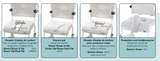 CHAISE DE DOUCHE A POUSSER OCEAN VIP ASSISE INCLINABLEDalayrac