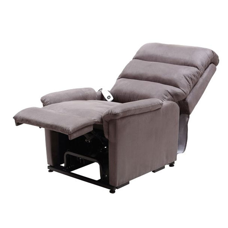 Fauteuil Perle Microfibre STANDARD Taupe - 1 moteur