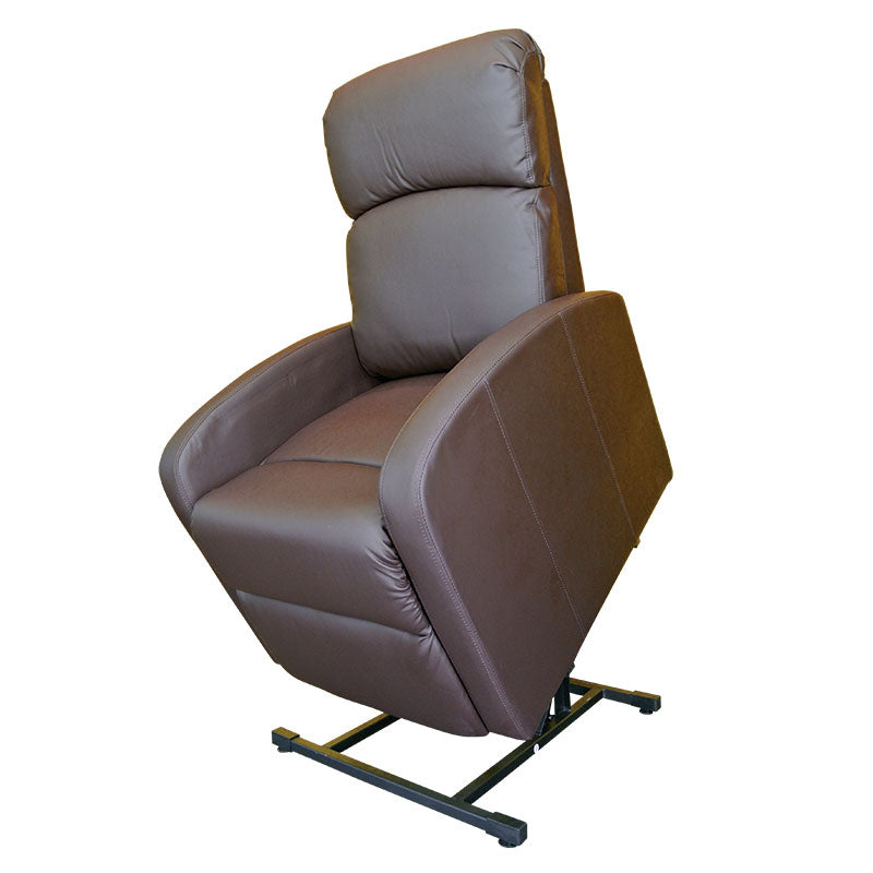 Fauteuil Releveur PRIMO Confort Simili-Cuir chocolat