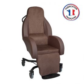 FAUTEUIL A POUSSER POSTURE ASSISE FORME COQUILLEDalayrac
