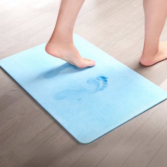 Sortie de bain absorbante en diatomite bleueDalayrac