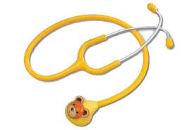 St&eacute;thoscope BIBOP simple pavillon enfant, jauneDalayrac